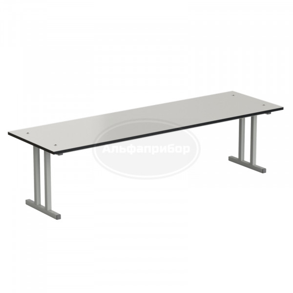 Полка 2-го уровня для стола островного 1500х450х390 мм, Labgrade