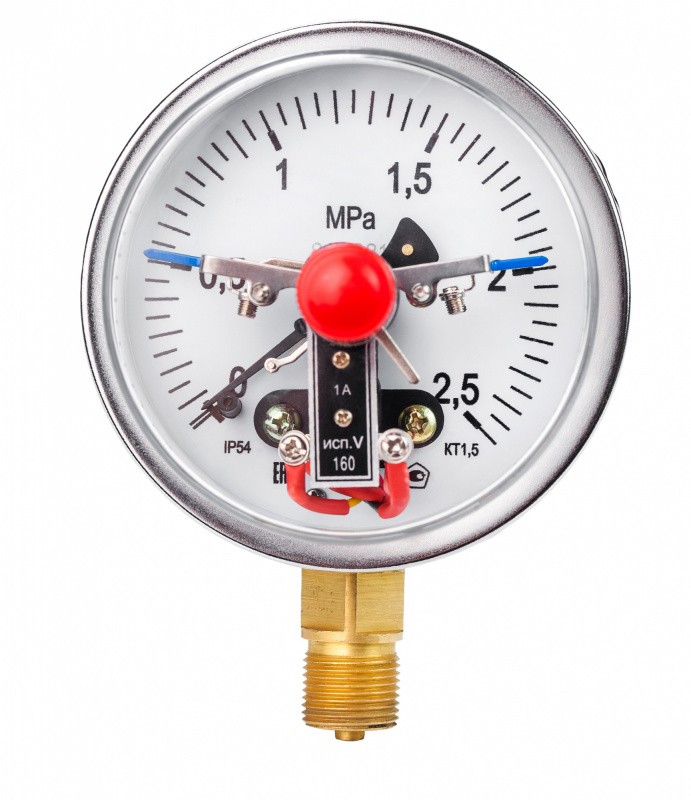 Вакуумметры, мановакуумметры, манометры электроконтактные виброустойчивые ДВ2010ф ВУ, ДА2010ф ВУ, ДМ2010ф ВУ