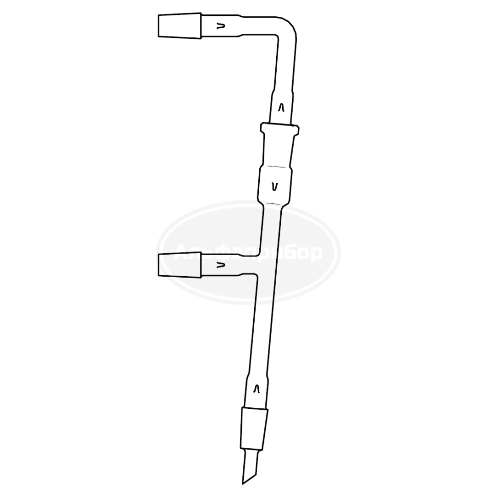Насадка на 2 испарителя ГОСТ 10306-75, эскиз 5-551