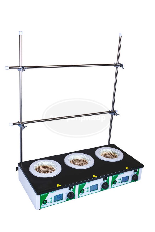 Колбонагреватель ЭКРОС-4100-3 (ПЭ-4100-3) (3х 0,5 л) цифровой со стойками