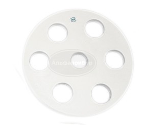 Вставка для эксикаторов фарфоровая исп. 1 1-128 128 мм