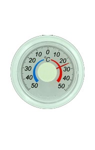 Термометр оконный биметаллический круглый ТББ (на липучке)