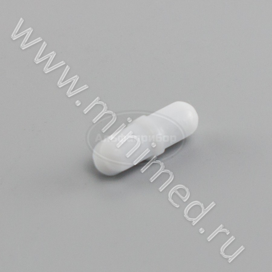 Магнит для мешалки с кольцевым утолщением 6*20 мм тип В из ПТФЭ, упаковка 100шт, Greetmed