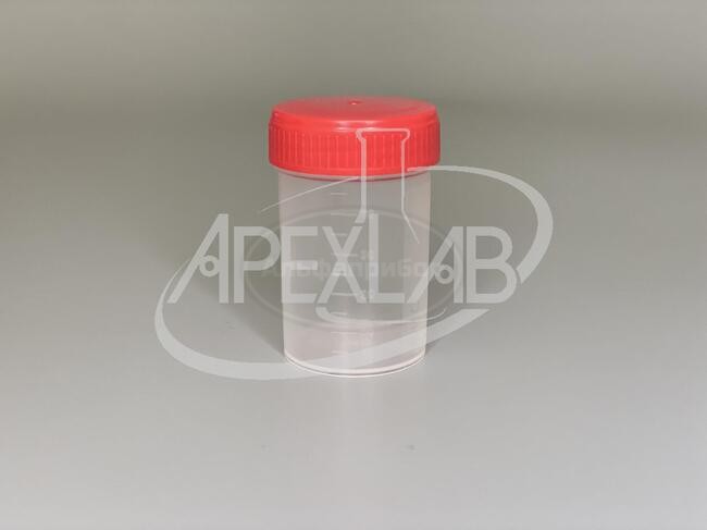 Контейнер для биоматериала 60 мл градуированный ПП нестерильный (450 шт.)