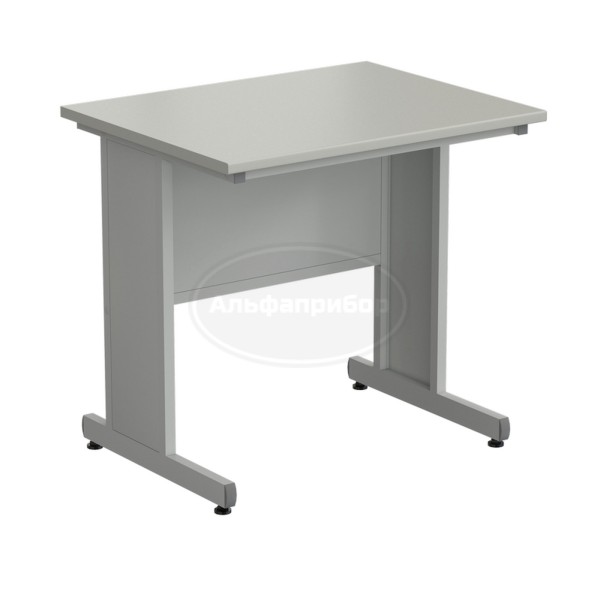 Стол пристенный 960х750х900 мм, раб. поверхность - серый ламинат