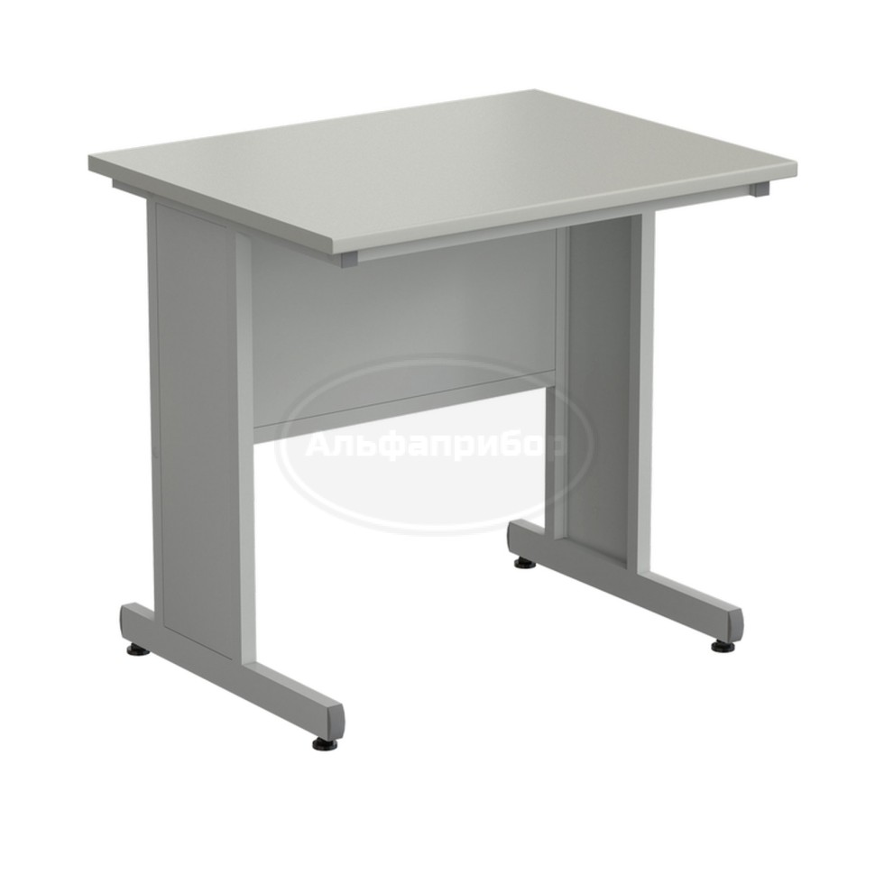 Стол пристенный 960х750х900 мм, раб. поверхность - серый ламинат