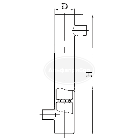 Колонка сорбционная, эскиз 2-446