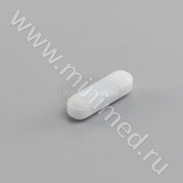 Магнит для мешалки цилиндрический 6*20 мм тип С из ПТФЭ, упаковка 100шт, Greetmed