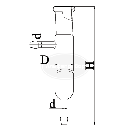 Колонка сорбционная, эскиз 2-883