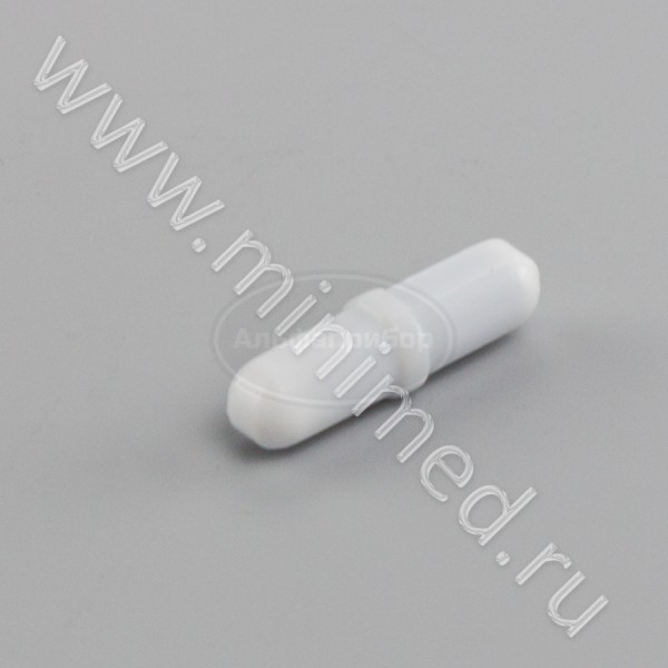 Магнит для мешалки с кольцевым утолщением 6*25 мм тип В из ПТФЭ, упаковка 100шт, Greetmed