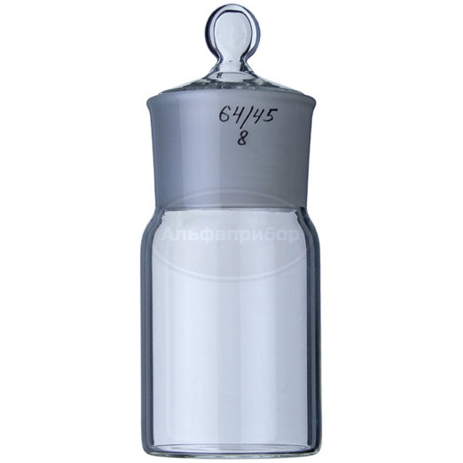 Банка с притертой крышкой 400 75 64/45, эскиз 2-858-04