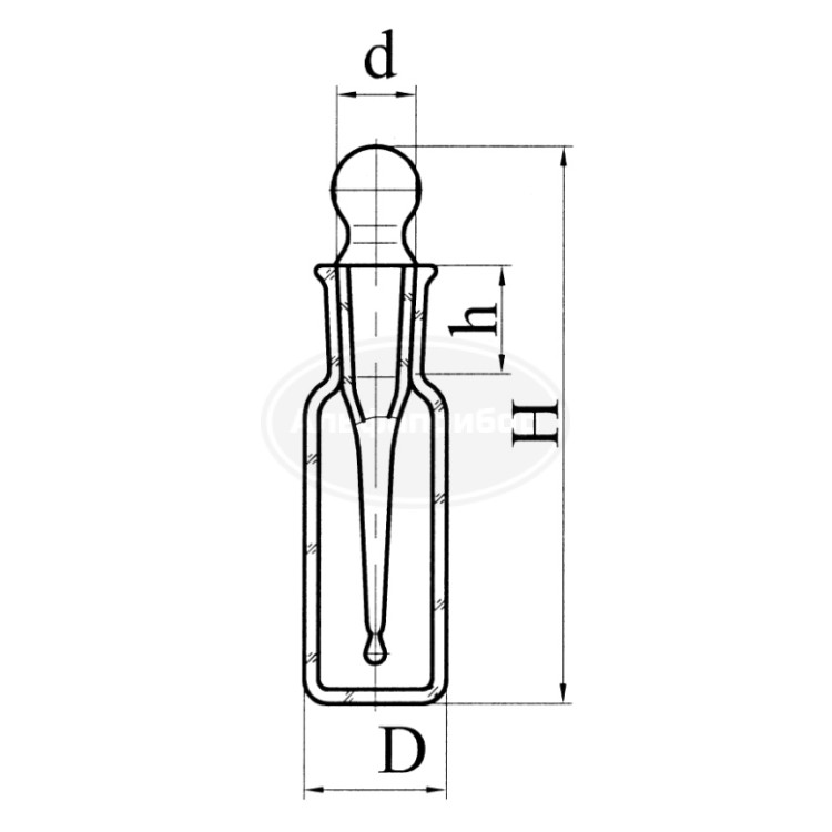 Капельница для реактивов ГФ 5.887.393
