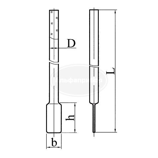 Шпатель 8-10 L300