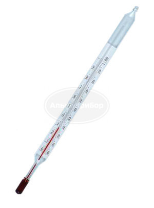 Термометр для сельского хозяйства ТС-4М (спиртовой стеклянный для молочных продуктов)