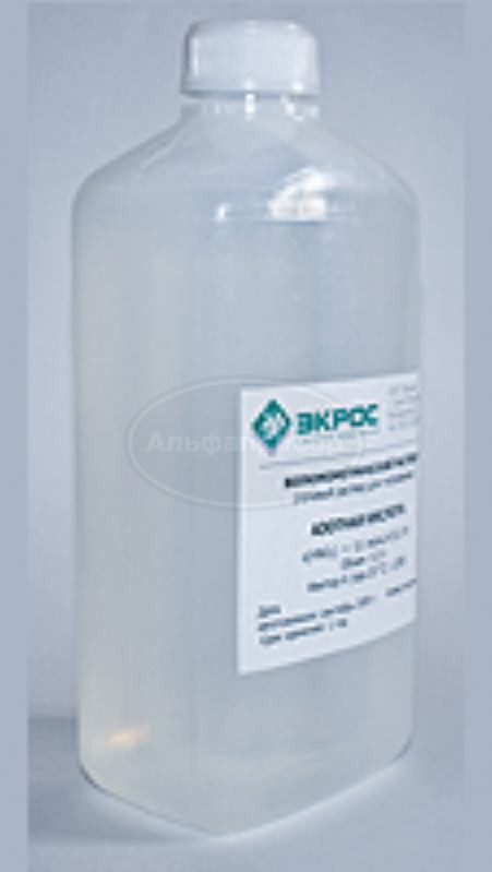 Волюмометрический раствор Азотная кислота 0,1 Н