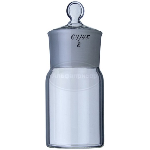 Банка с притертой крышкой 600 85/45, эскиз 2-858-06