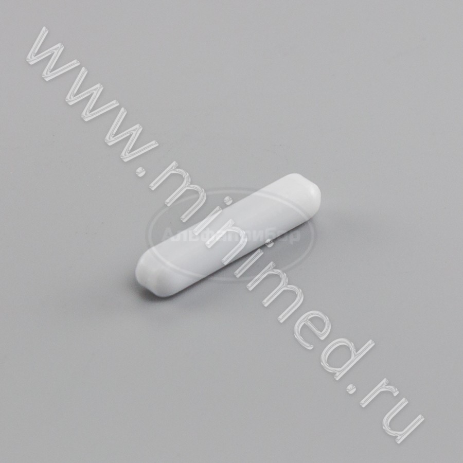 Магнит для мешалки цилиндрический 6*30 мм тип С из ПТФЭ, упаковка 100шт, Greetmed
