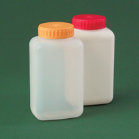 Банка прямоугольная 750 мл белая с крышкой и прокладкой