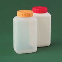 Банка прямоугольная 750 мл белая с крышкой и прокладкой