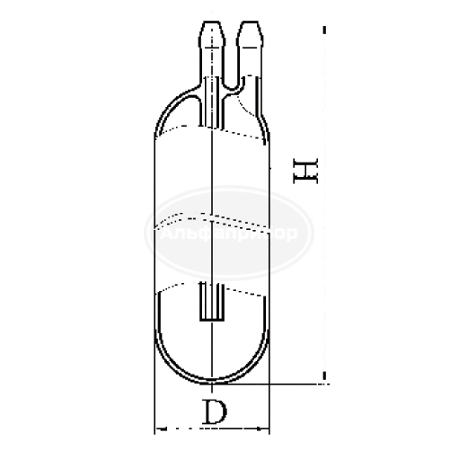 Ловушка газовая, эскиз 5-266