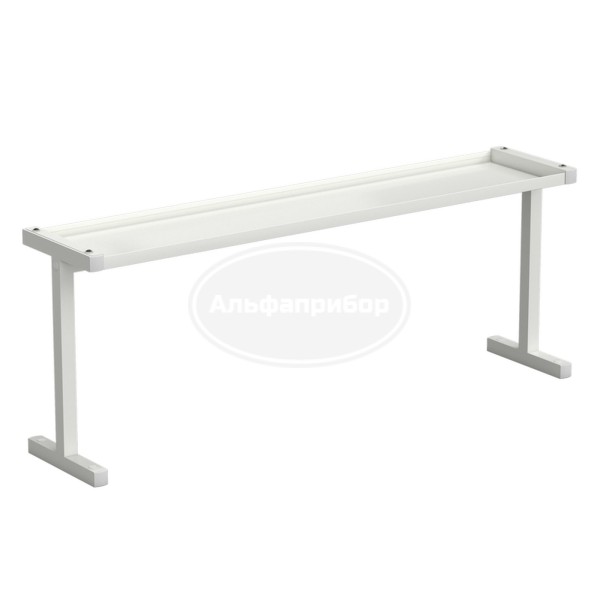Полка для стола нижняя 1175x250x450 мм, белый металл