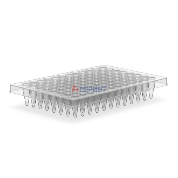 Планшет 96 лунок V-образное дно 0,2 мл с полуюбкой