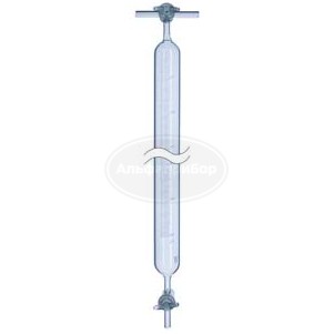 Пипетка газовая 500мл, эскиз 3-158
