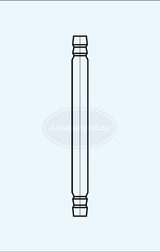 2-х сторонняя соединительная трубка с оливами 8-215мм, Technosklo
