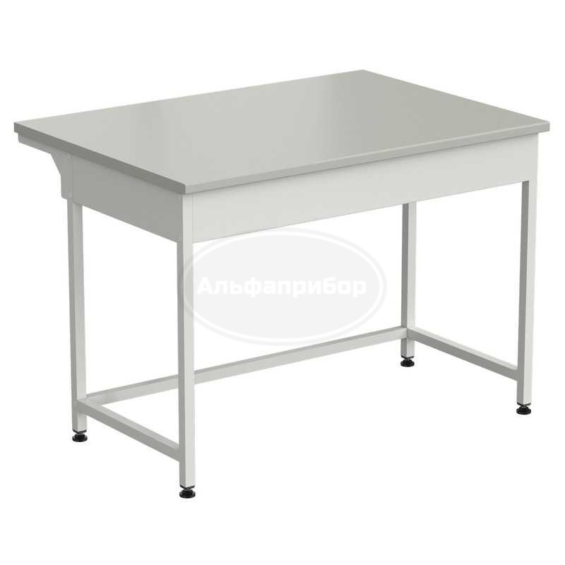 Стол лабораторный упрощенный 1200х850х850 мм, раб. поверхность - серый ламинат