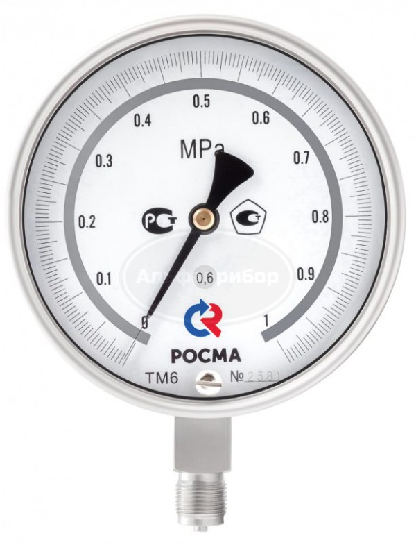 Вакуумметр коррозионностойкий точных измерений с корректировкой нуля ТВ-621 МТИ