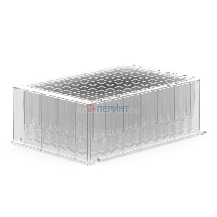 Планшет глубоколуночный 96 лунок V-образное дно 2,2 мл