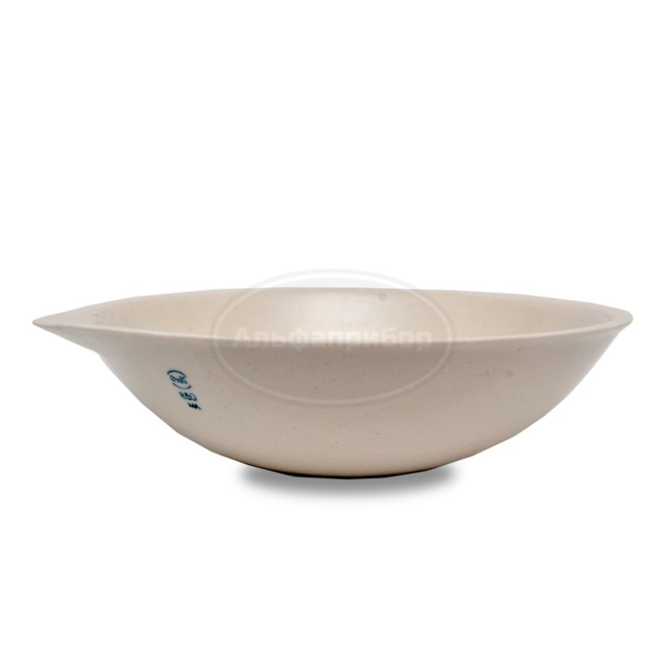 Выпарительная чашка фарфоровая №7 850 мл 205х60 мм