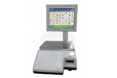 Весы с печатью этикеток CAS CL-7000-15S