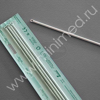 Петля ректальная прямая цельнометаллическая алюминиевый сплав, уп,5шт, Bacter (BR-001)