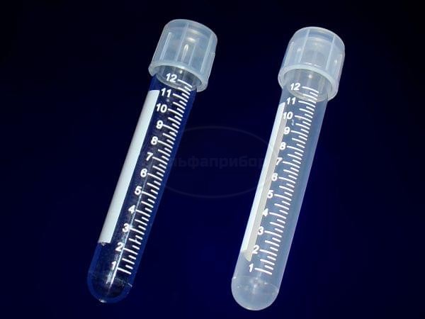 Пробирка 15 мл ПП культуральная, крышка 2 положения, градуированная, стерильная (125 шт.)