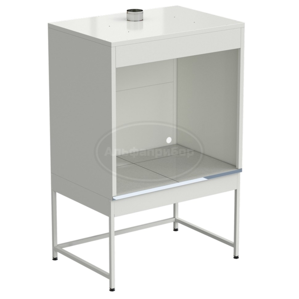 Шкаф для нагревательных печей 1210x870x1895 мм, белый металл, раб. поверхность - керамогранит