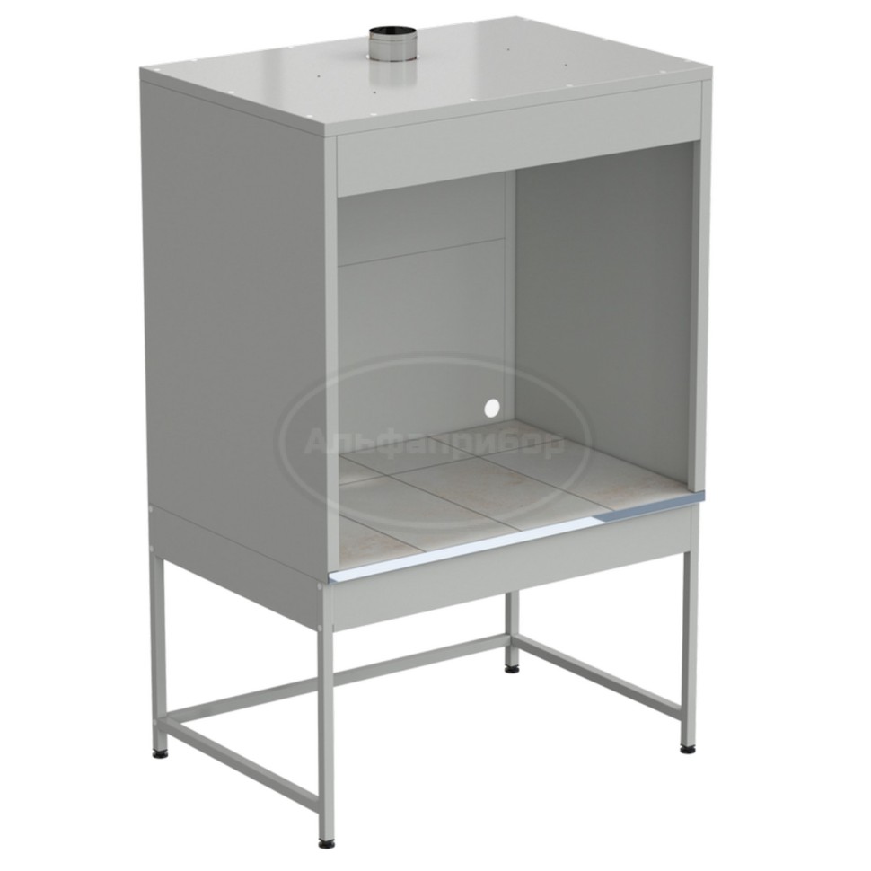 Шкаф для нагревательных печей 1210x870x1895 мм, серый металл, раб. поверхность - керамика