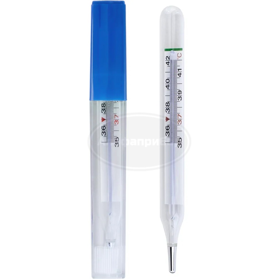 Термометр медицинский стеклянный нертутный