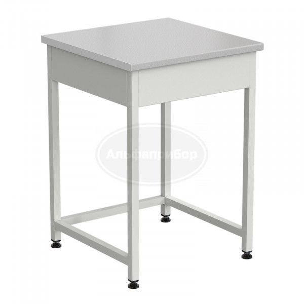 Стол-приставка 600х600х850 мм, раб. поверхность - белый ламинат