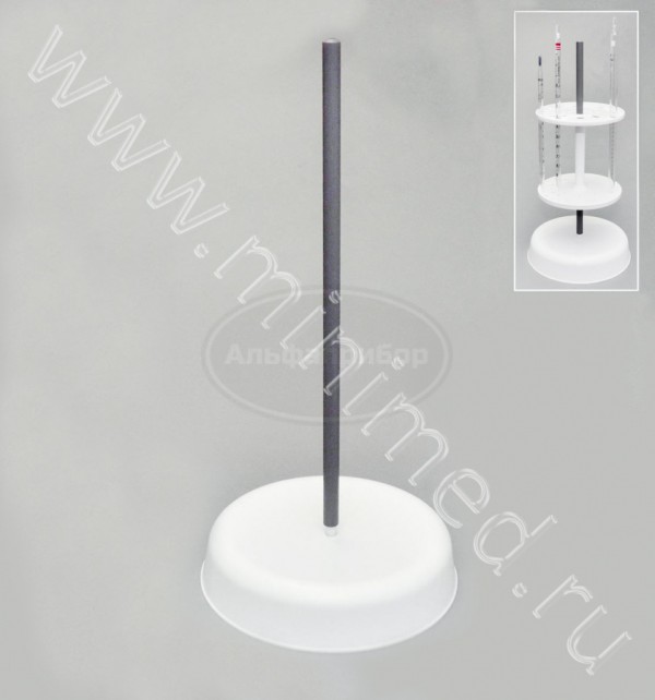 Основание круглое со стержнем из ПВХ (без штатива), Kartell