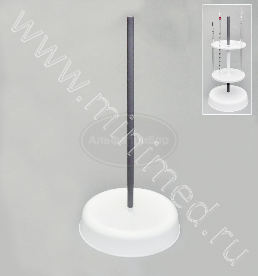 Основание круглое со стержнем из ПВХ (без штатива), Kartell