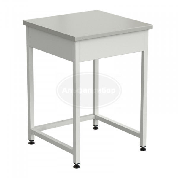 Стол-приставка 600х600х850 мм, раб. поверхность - серый ламинат
