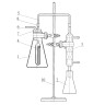 Аппарат для определения летучих кислот без штатива ГФ 2.784.224