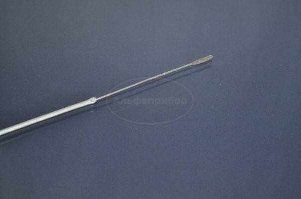 Лопатка для снятия колоний бактерий, металлическая