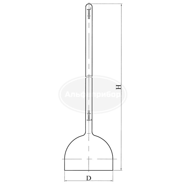 Эвдиометр d56-57, эскиз 1-20