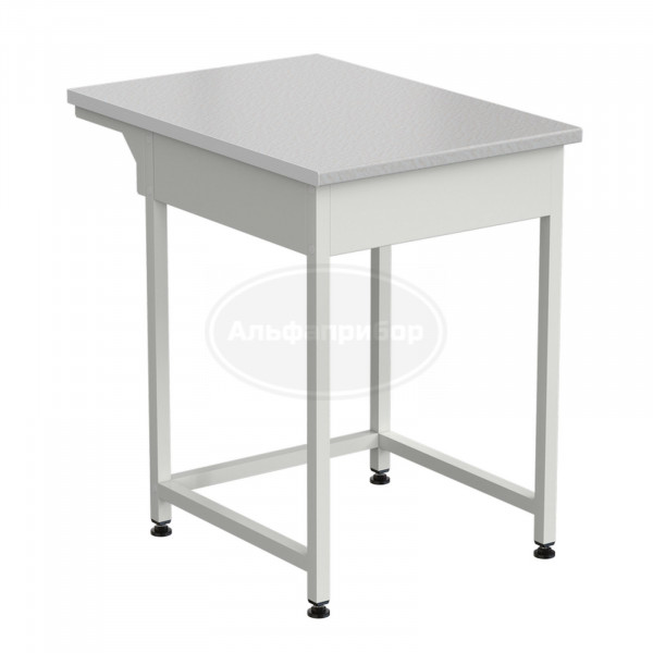 Стол-приставка 600х850х850 мм, раб. поверхность - белый ламинат