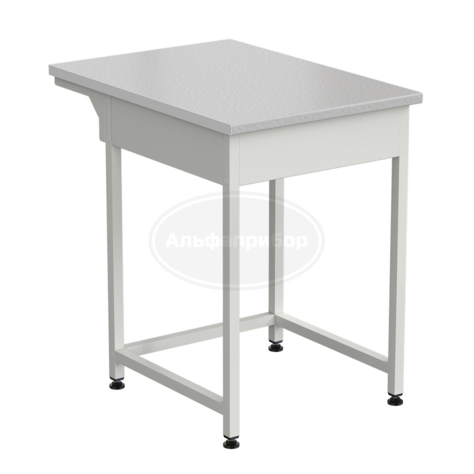 Стол-приставка 600х850х850 мм, раб. поверхность - белый ламинат