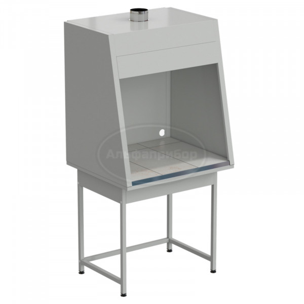 Шкаф для нагревательных печей 920х780х1820 мм, серый металл, раб. поверхность - керамика