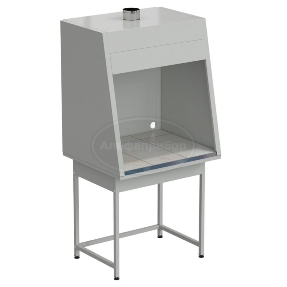 Шкаф для нагревательных печей 920х780х1820 мм, серый металл, раб. поверхность - керамика