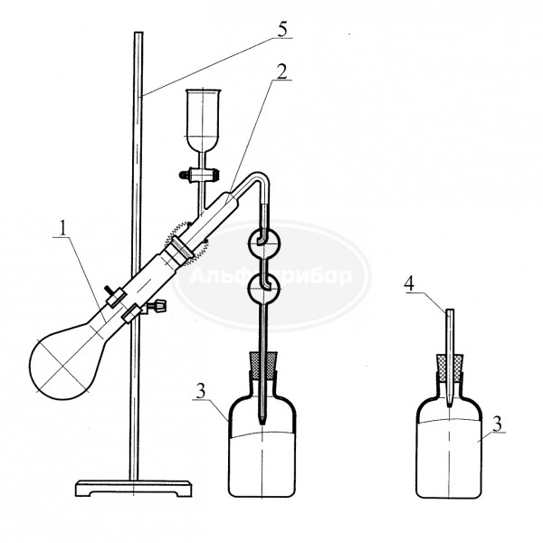 Аппарат для определения мышьяка АДОМ без штатива
